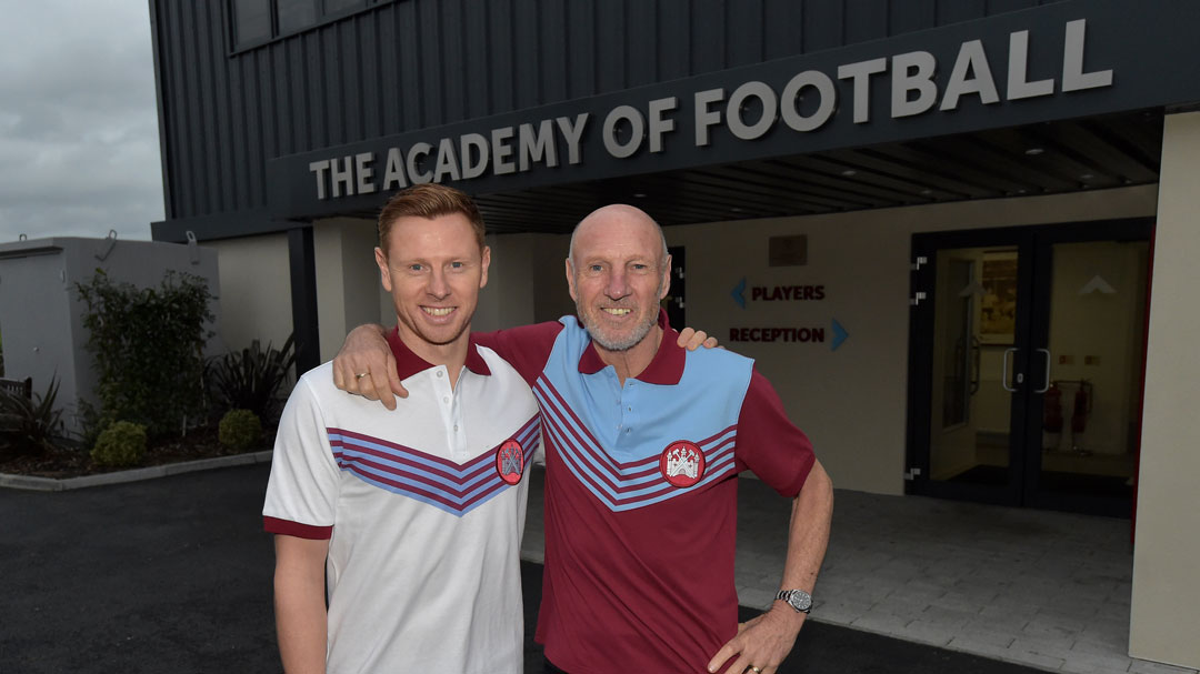 Alvin and David Martin at Chadwell Heath earlier this season