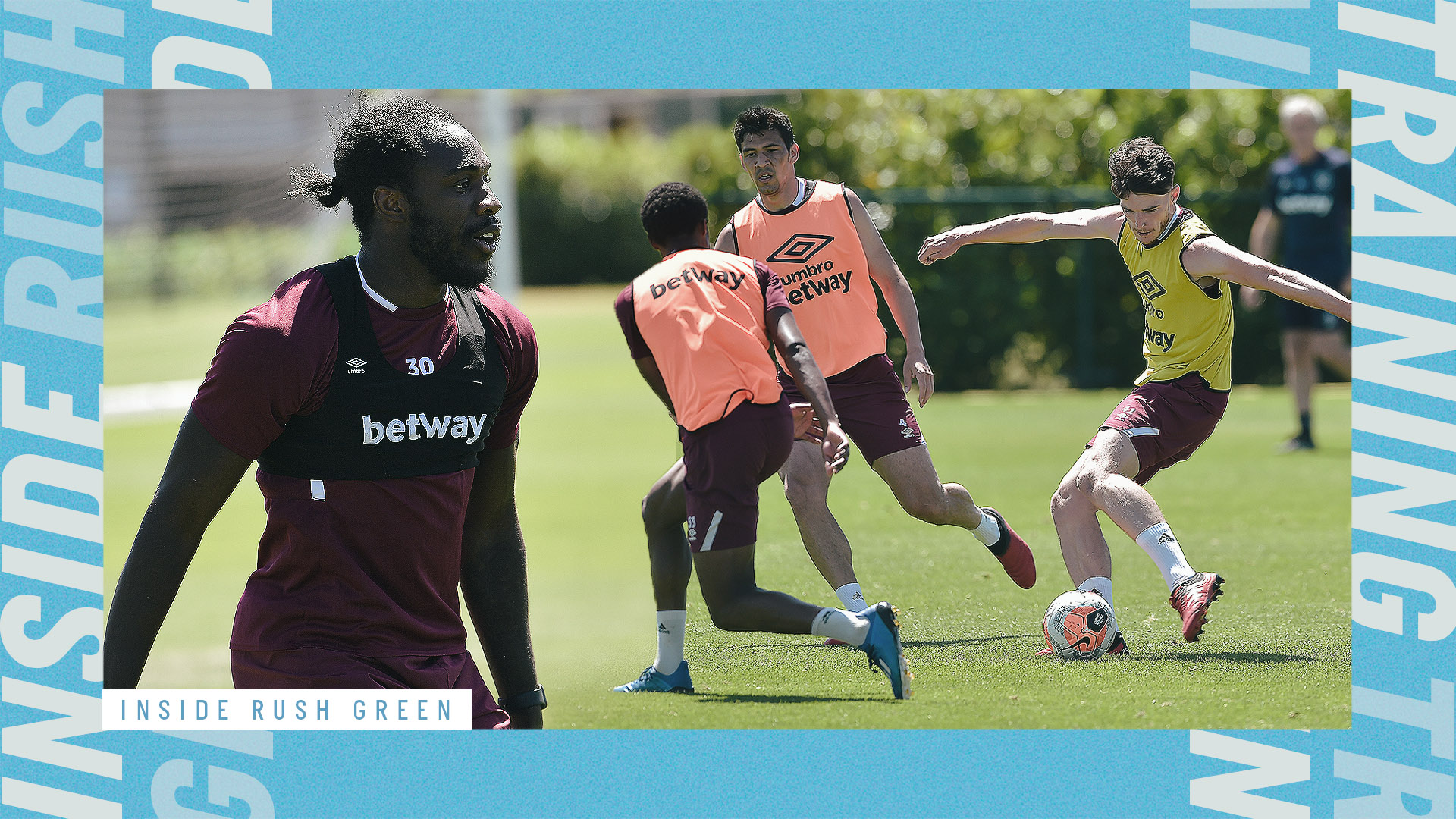 Watch: West Ham United ramp up training at Rush Green