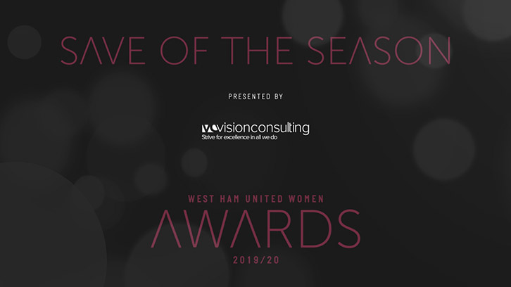 2019/20 West Ham United Women's Awards: Save Of The Season