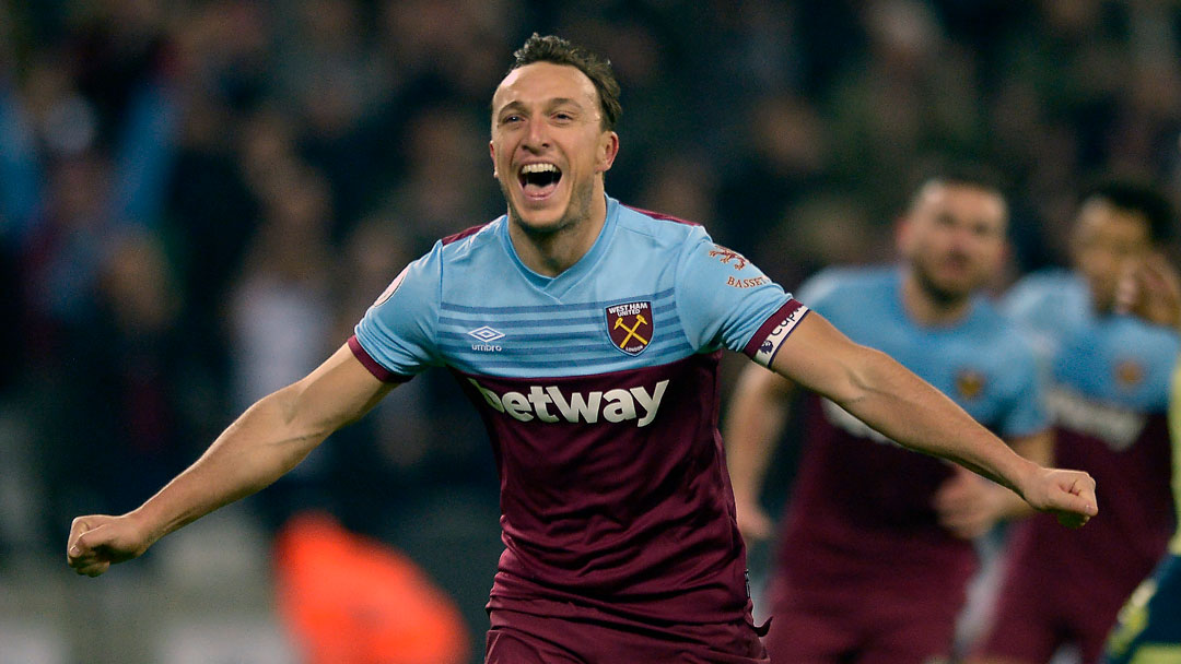 Team news: Mark Noble returns to West Ham United starting XI at Norwich