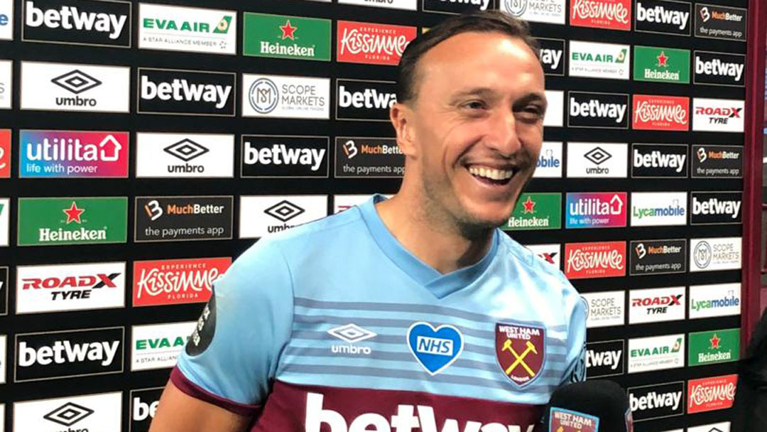 Mark Noble: To reach 500 games for West Ham United is incredible