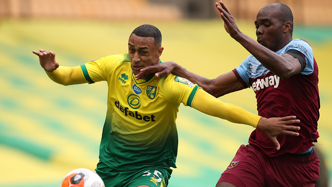 Angelo Ogbonna against Norwich