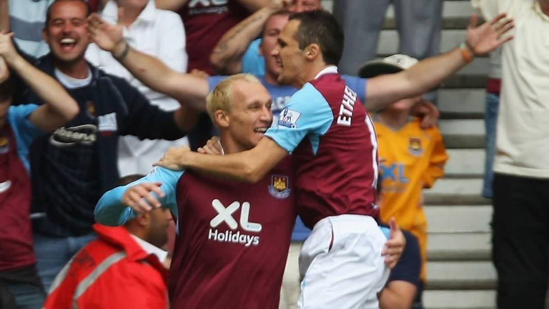 Dean Ashton celebrates against Wigan