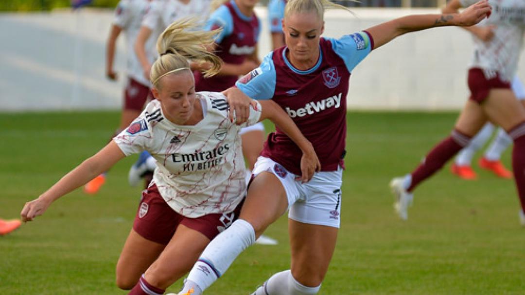 West Ham women v Arsenal match report