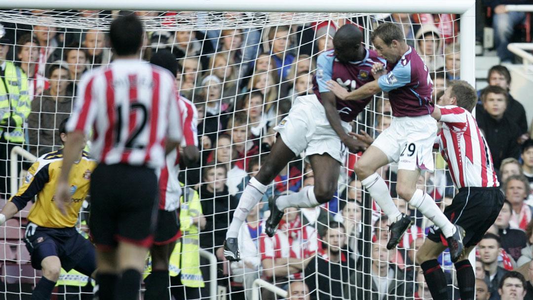 Carlton Cole and Nobby Solano celebrate