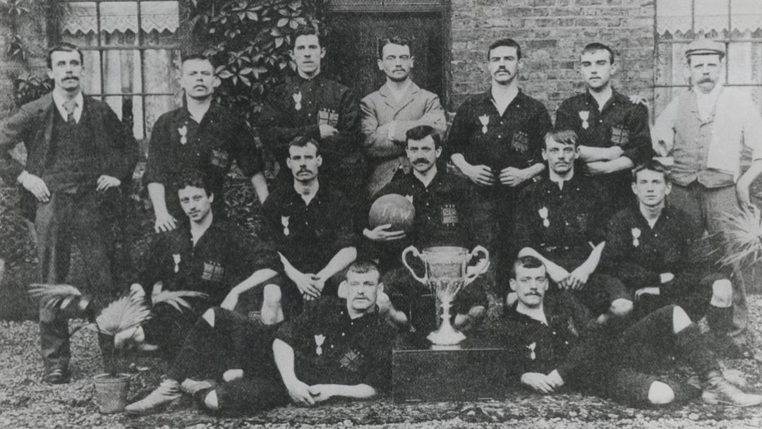 Thames Ironworks in 1896