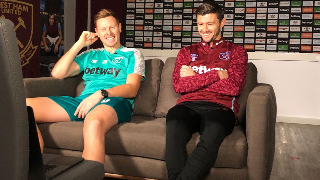 David Martin and Aaron Cresswell re-watch West Ham's 1-0 win at Chelsea