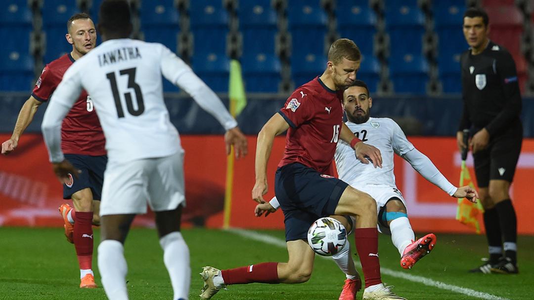 Tomas Soucek and Vladimir Coufal for Czech Republic