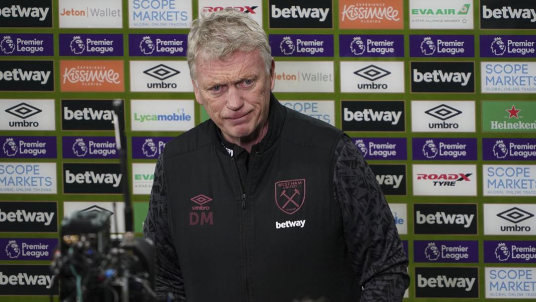 David Moyes: Palace draw was not a bad result in the circumstances