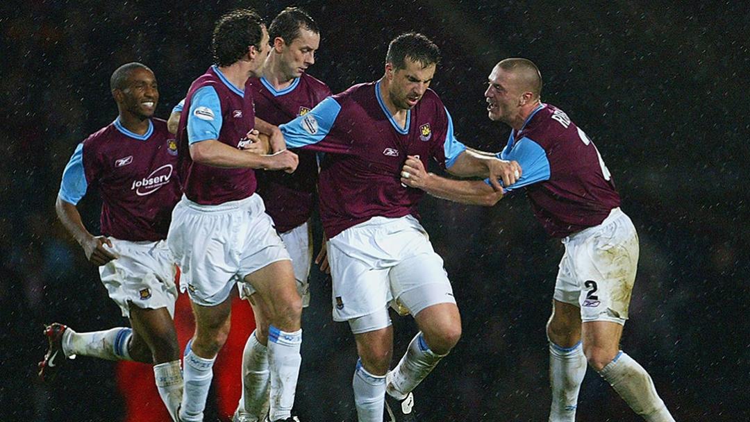 Ian Pearce celebrates