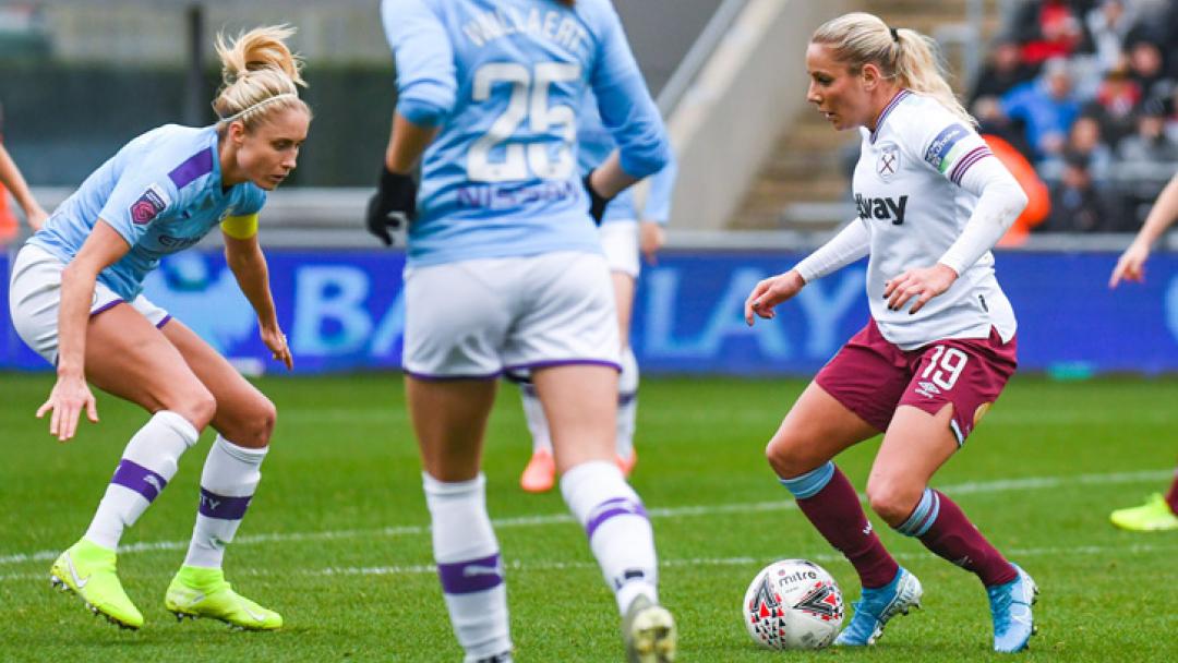 Hammers' Barclays FA WSL clash with Man City rescheduled