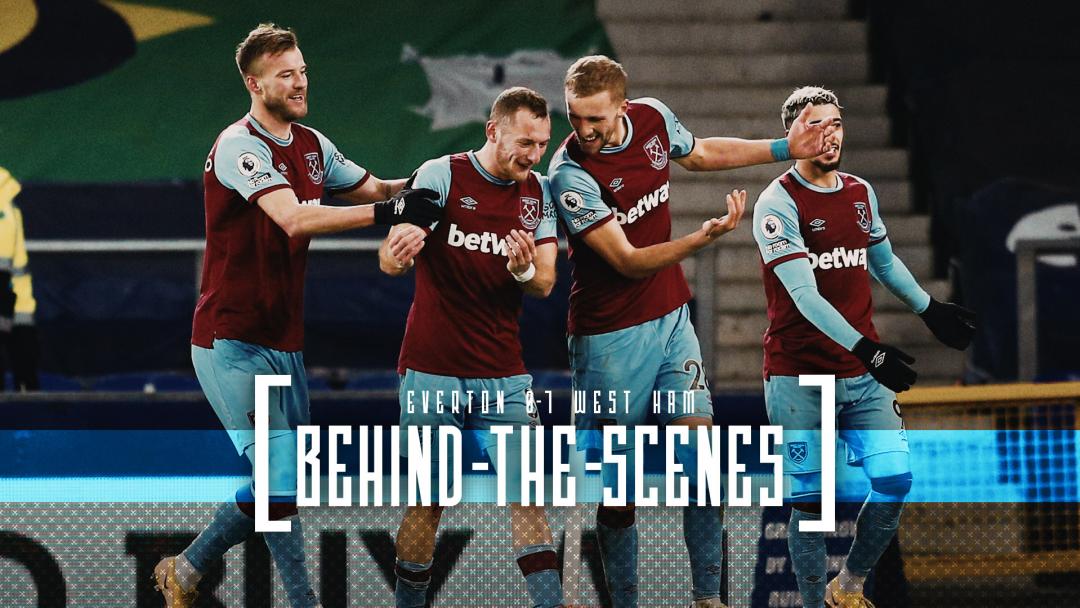 Behind the Scenes: Everton 0-1 West Ham United