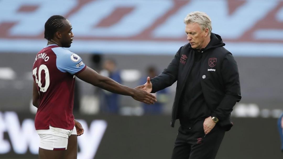 Michail Antonio and David Moyes