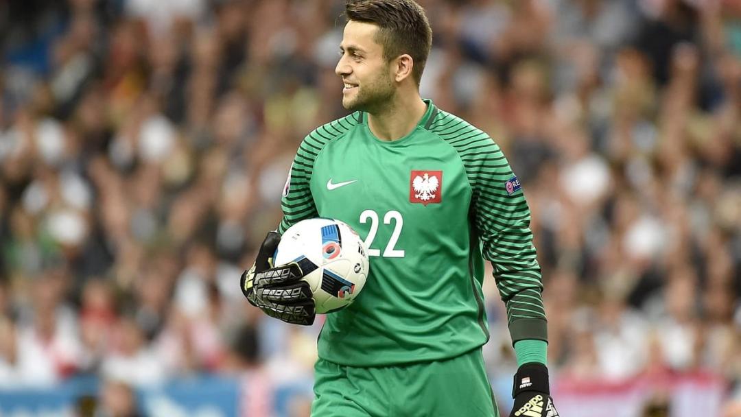 Lukasz Fabianski in action at Euro 2016