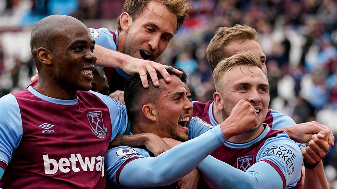 West Ham United celebrate