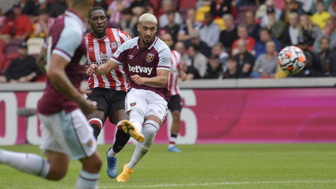 Saïd Benrahma scores at Brentford