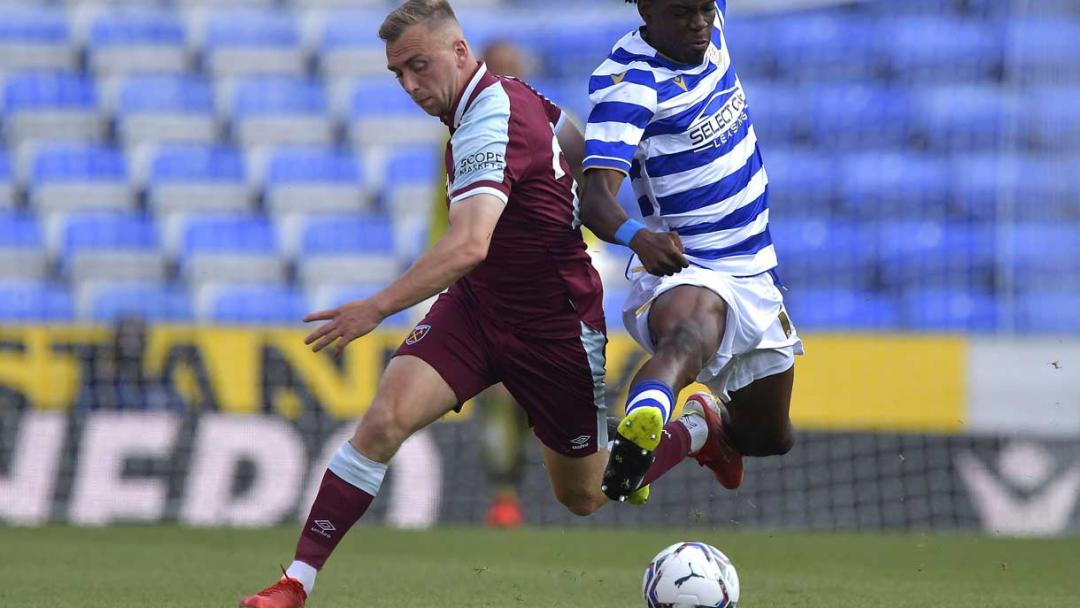 Jarrod Bowen in action at Reading