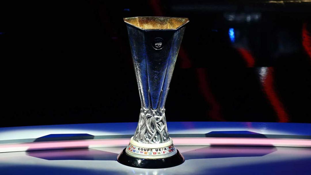 The Europa League trophy