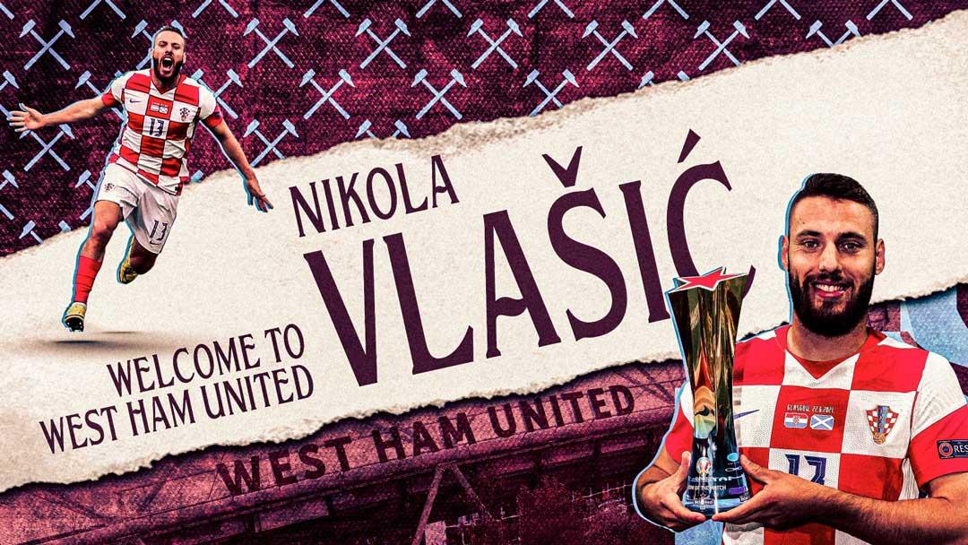 West Ham United sign Nikola Vlašić