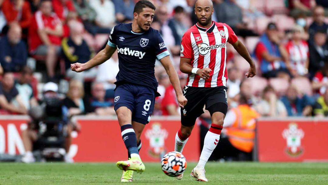 Pablo Fornals in action against Southampton