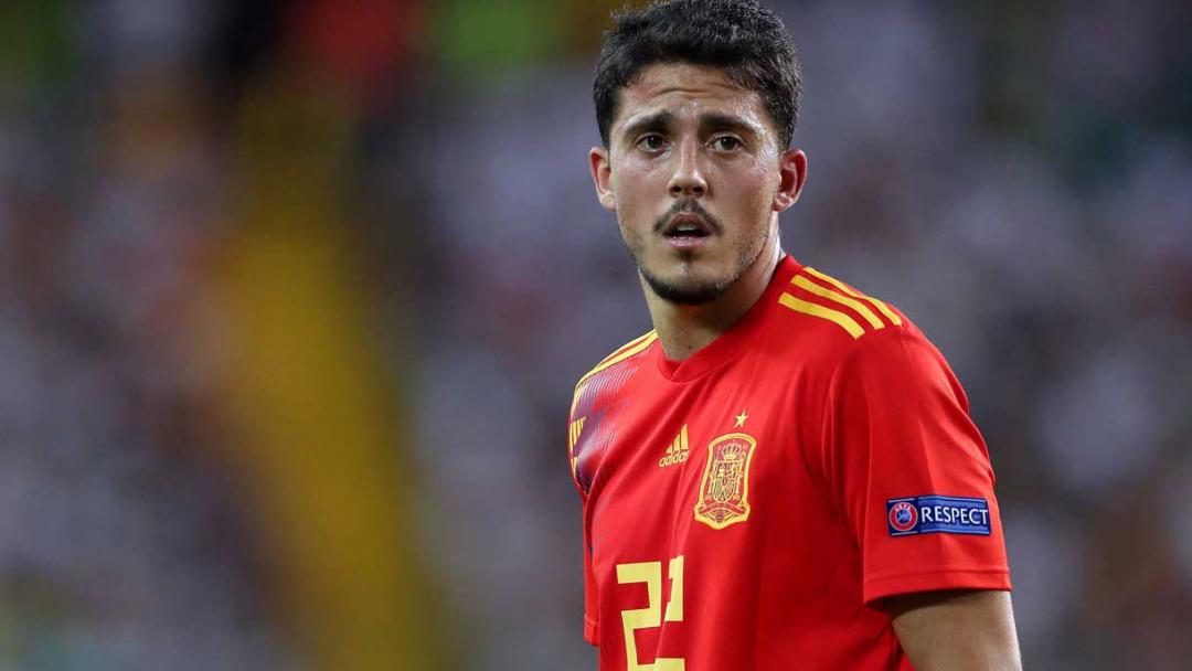 Pablo Fornals in action for Spain