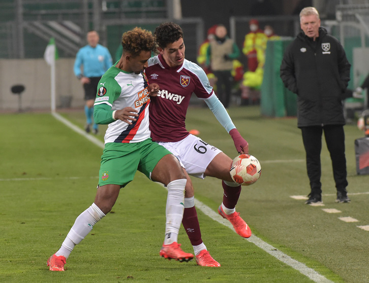 Sonny Perkins in action on his debut