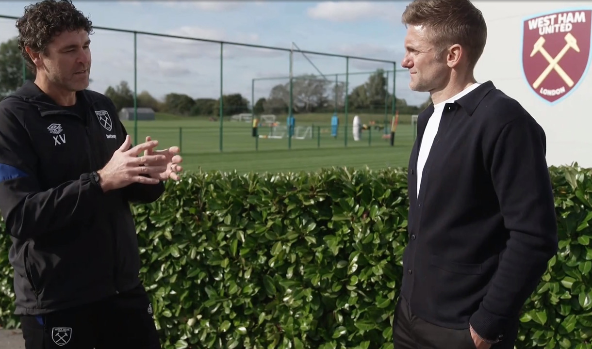 Xavi Valero and Rob Green