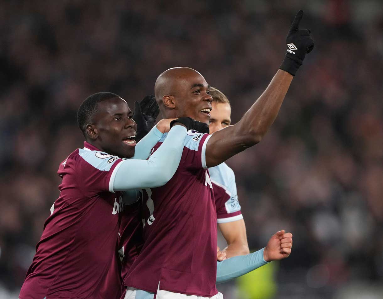 Kurt Zouma and Angelo Ogbonna