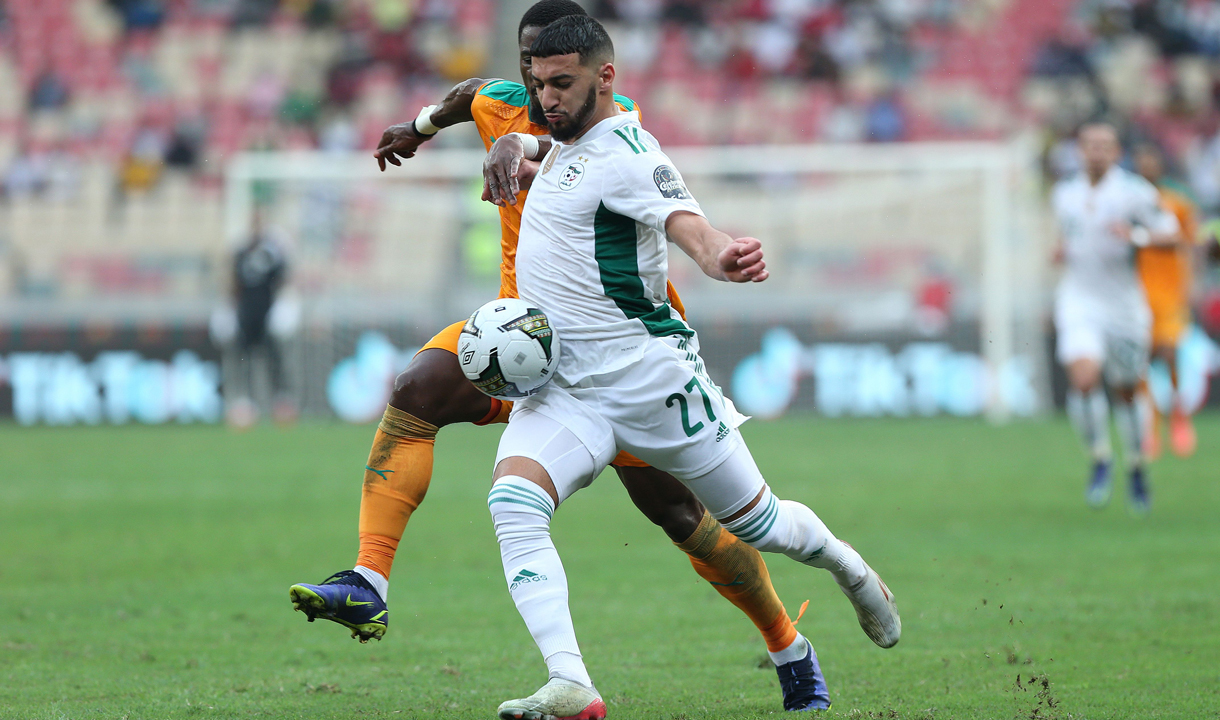 Saïd Benrahma in action against Ivory Coast