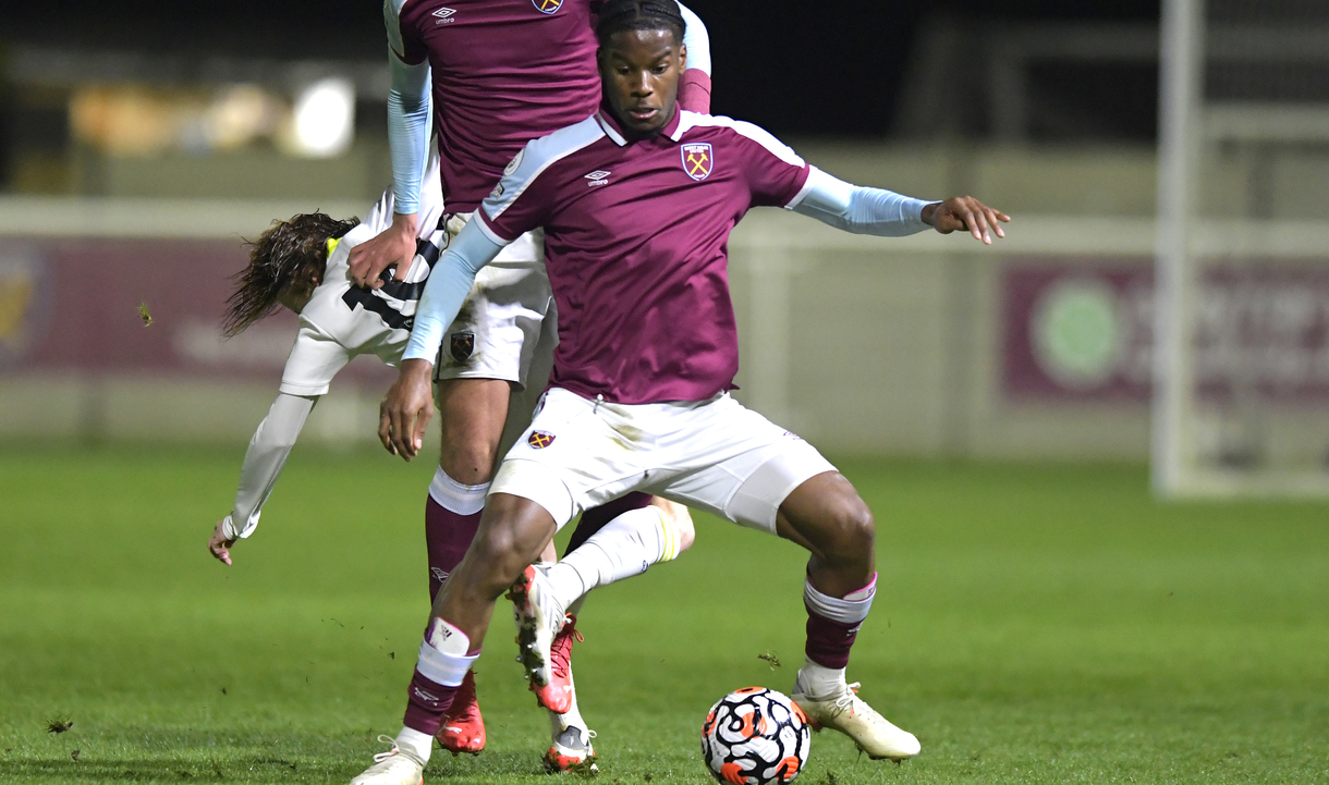 Pierre Ekwah in action against Leeds