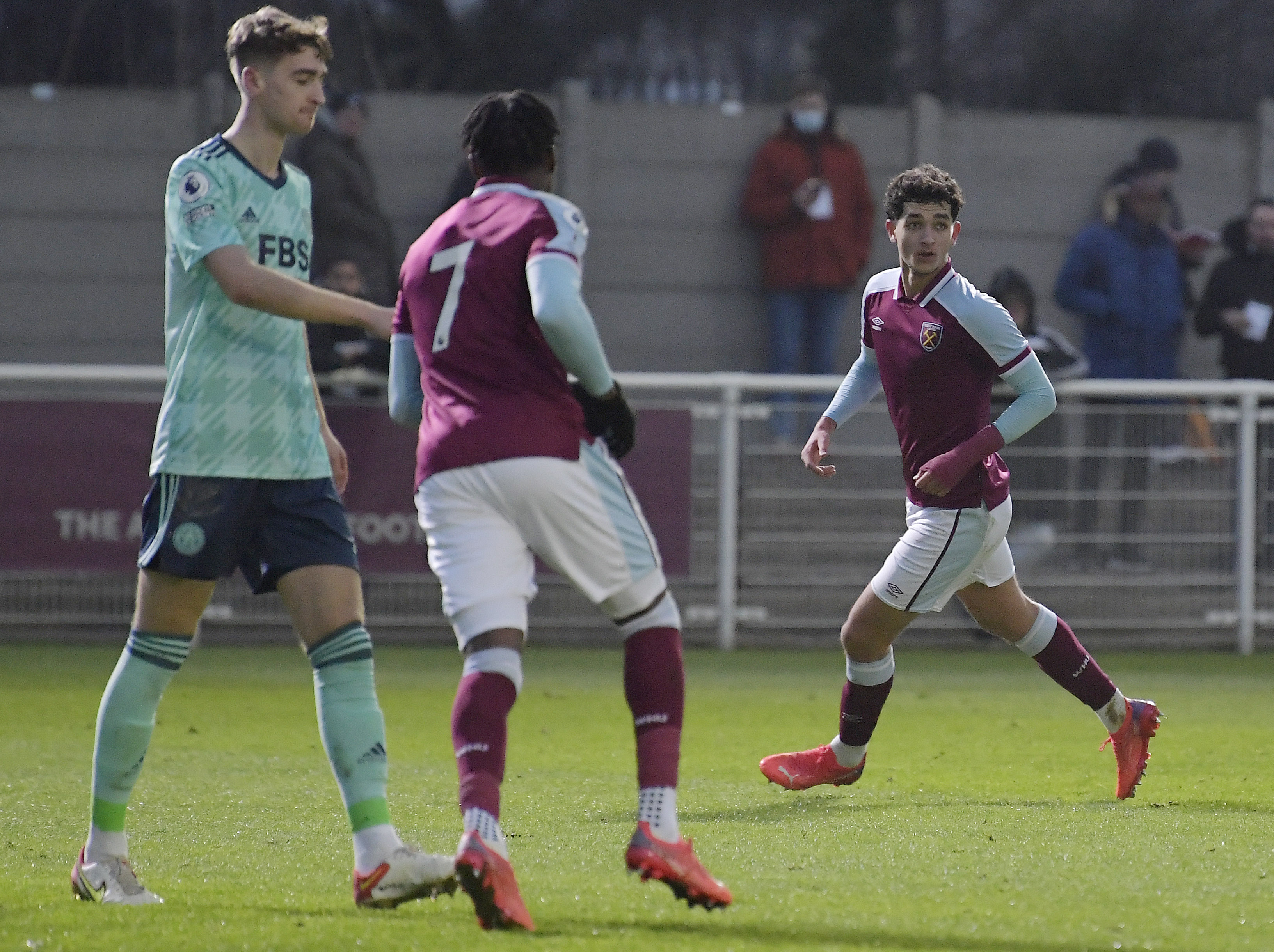 Sonny Perkins celebrates his goal