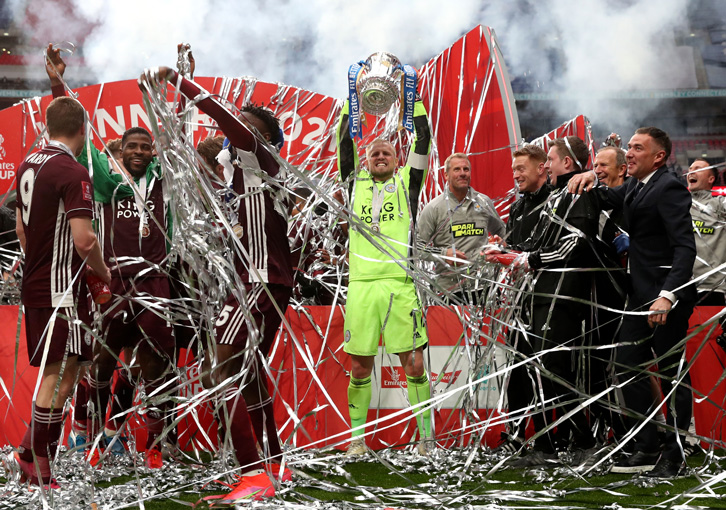 Leicester lift the FA Cup