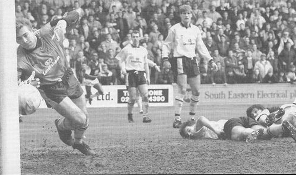 Trevor Morley scores against Millwall