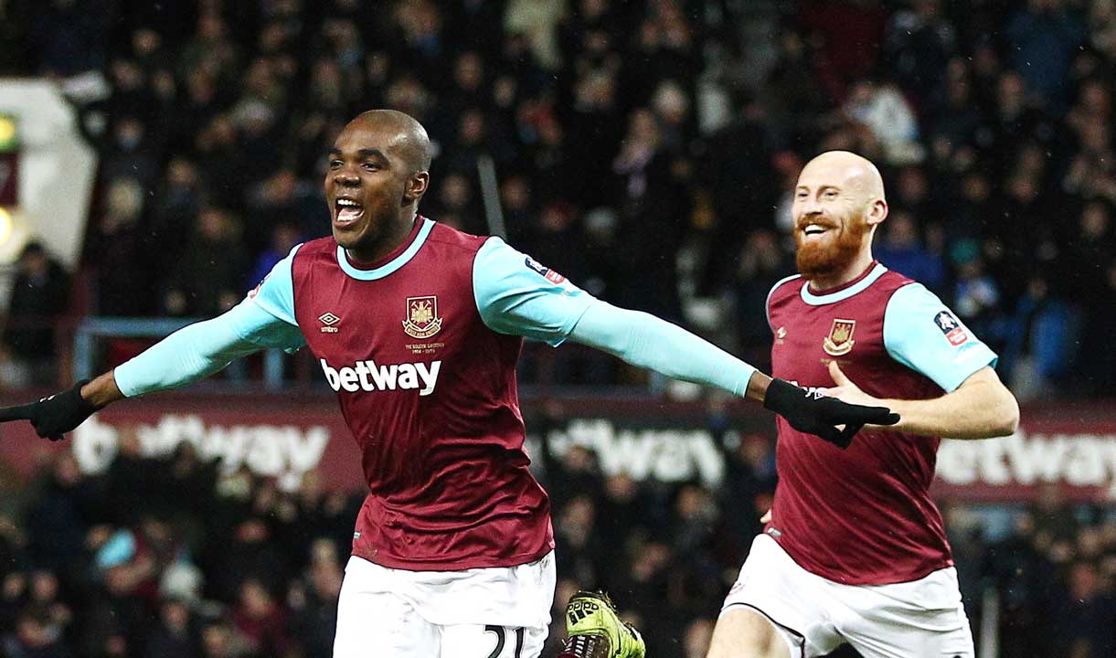 Angelo Ogbonna scores against Liverpool