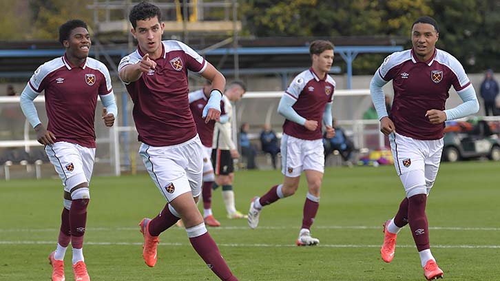 West Ham United u23s in action