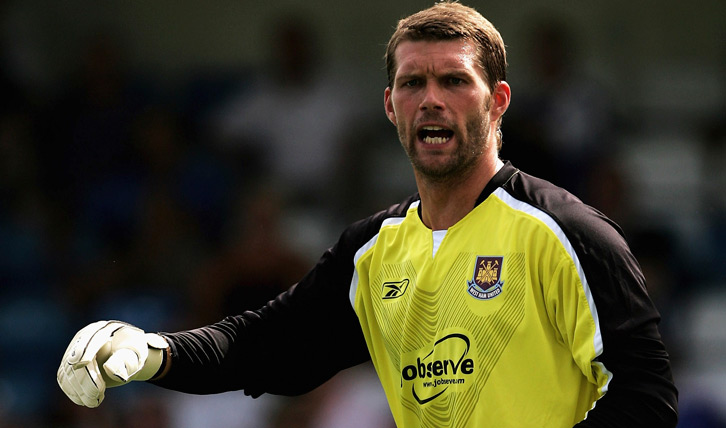 Jimmy Walker in action for West Ham