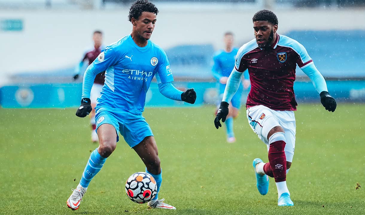 Jayden Fevrier v Man City