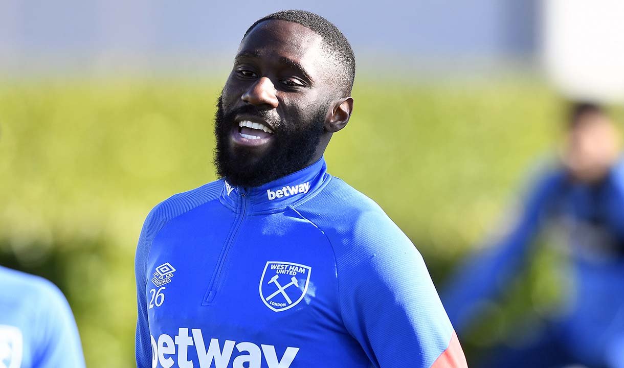 Arthur Masuaku in training