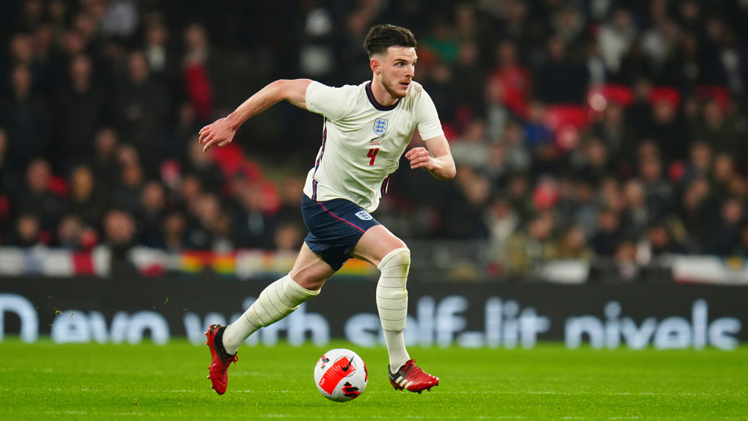 Declan Rice drives England forward in Tuesday's friendly win over Ivory Coast