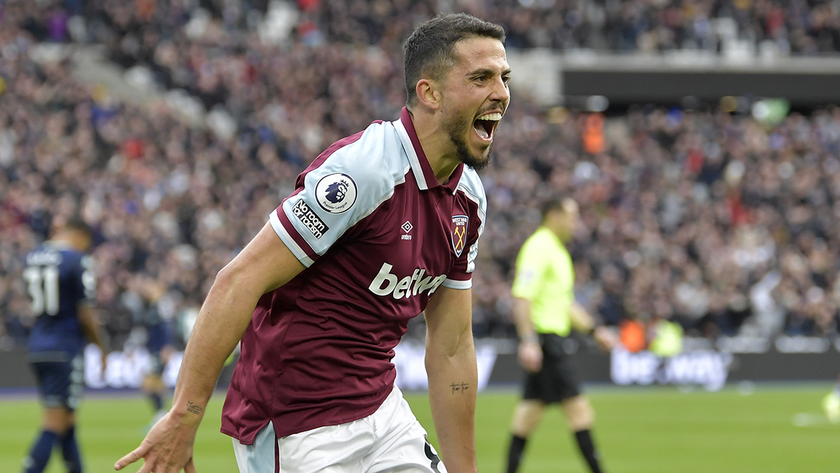 Pablo Fornals celebrates