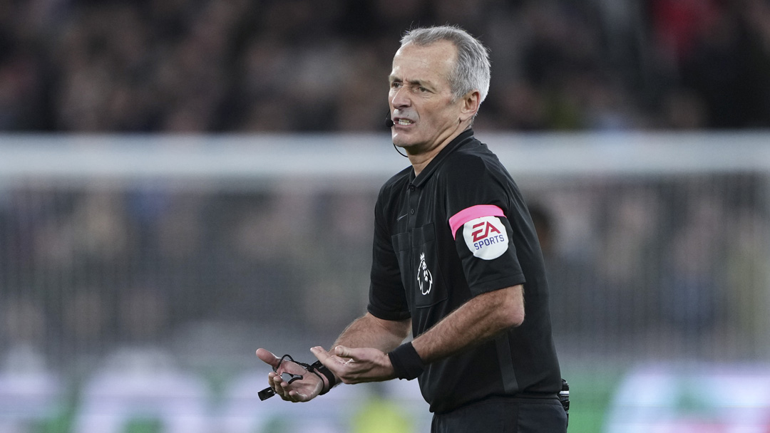 Referee Martin Atkinson