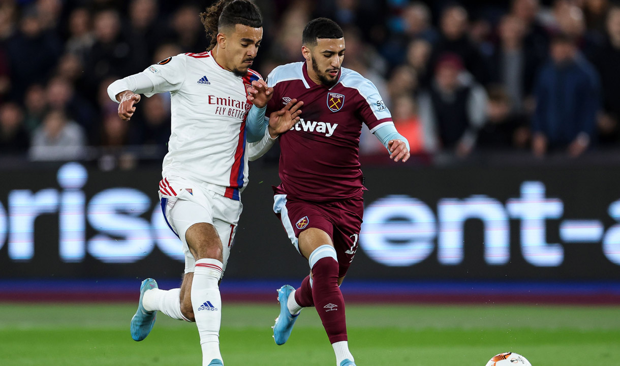 West Ham 1-1 Lyon: Ten-man Hammers hold French side to first-leg home draw  in Europa League quarter-final, Football News