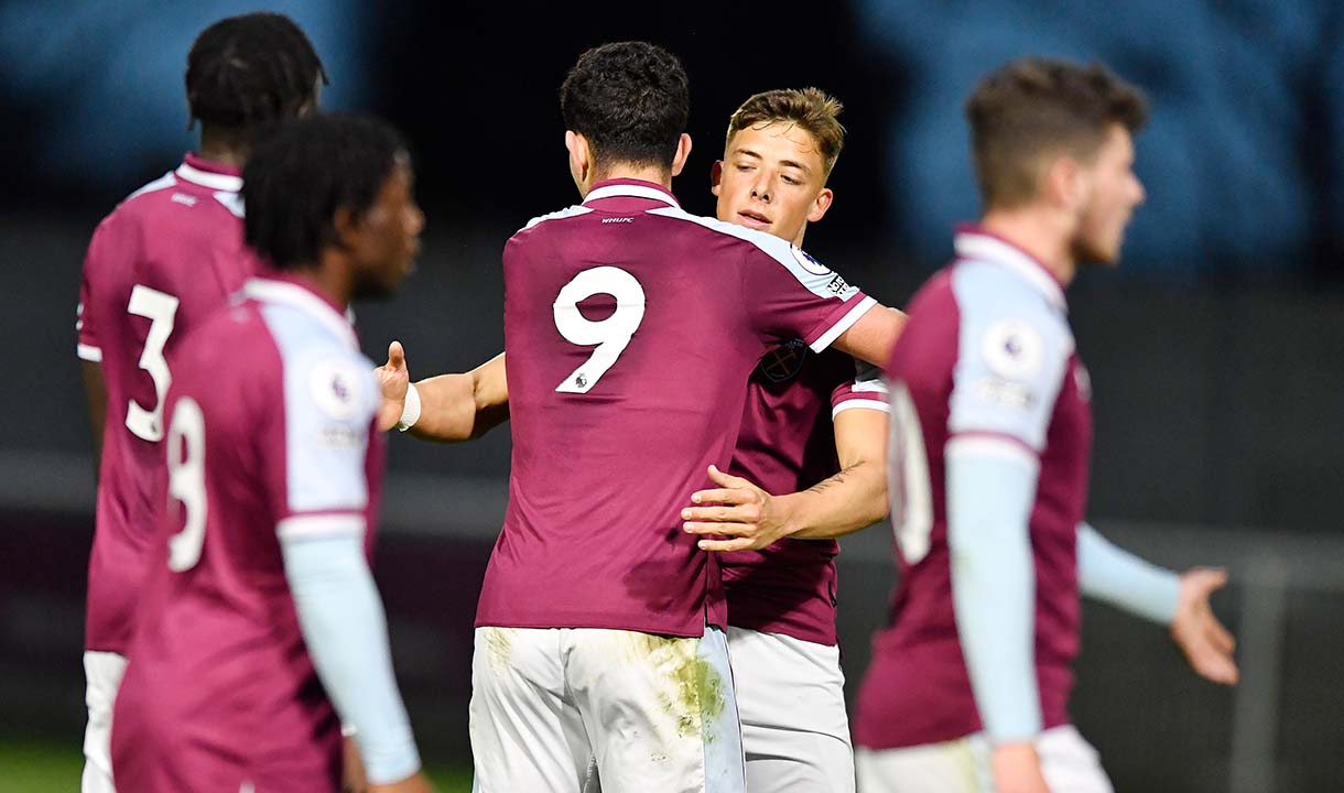 Harrison Ashby & Sonny Perkins for West ham U23s