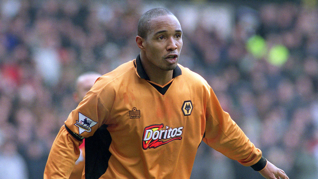 Paul Ince in Wolves colours