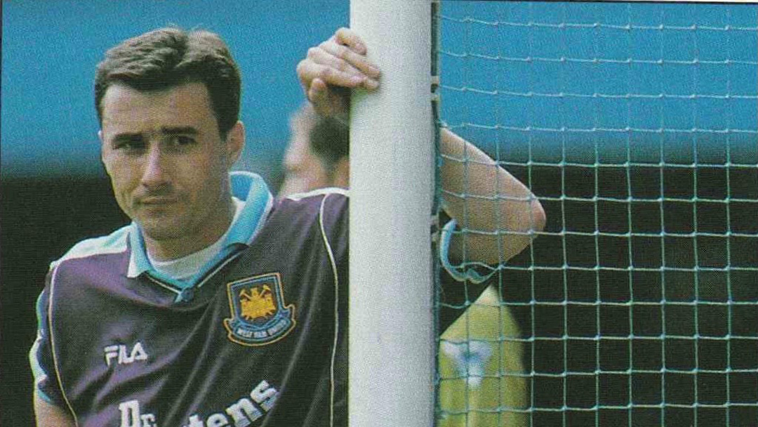 Marc Keller in West Ham United colours