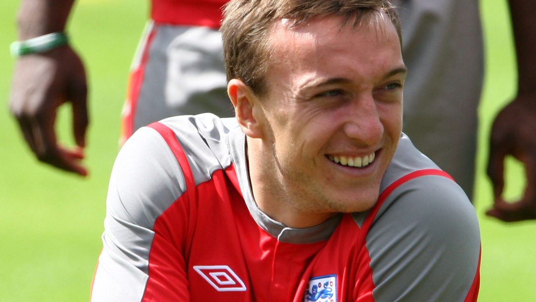 Mark Noble in England training