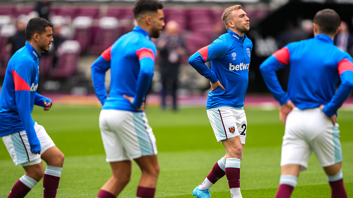 Pablo Fornals and Jarrod Bowen