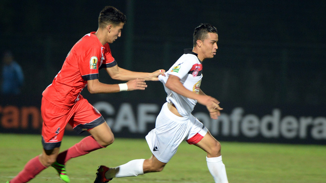 Nayef Aguerd in action for Fath Union Sports