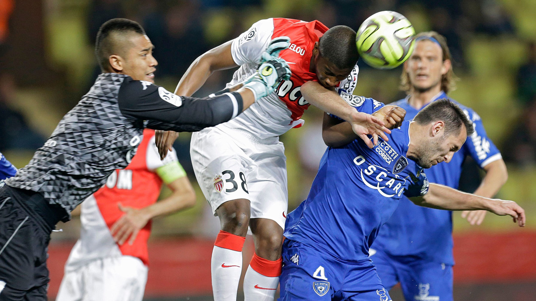 Alphonse Areola in action for Bastia