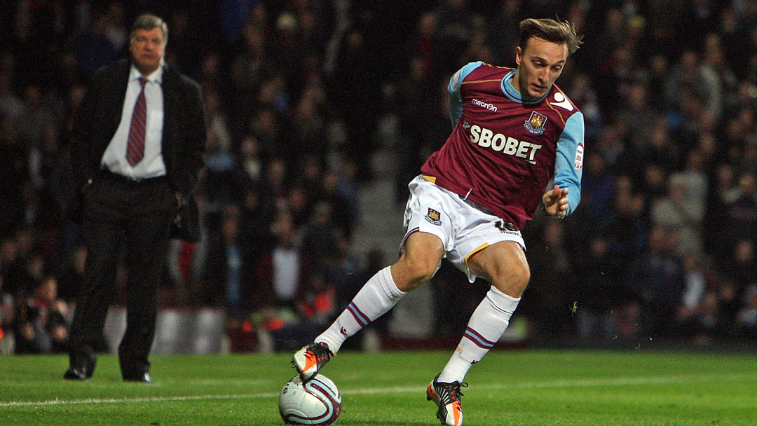 Sam Allardyce and Mark Noble